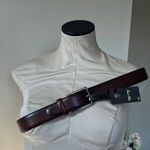 Men's Brown Leather Belt